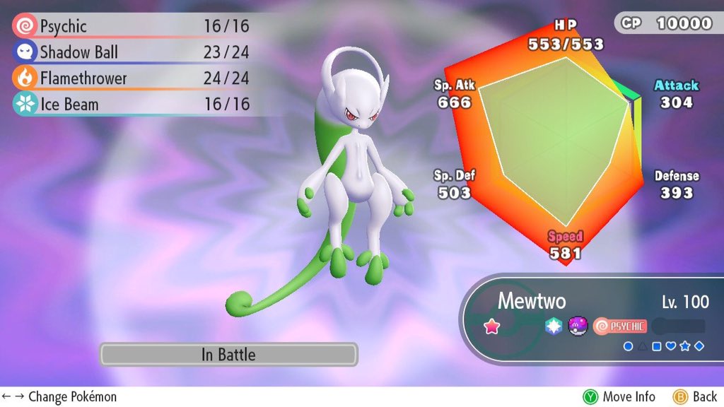 pokemon x and y shiny mewtwo