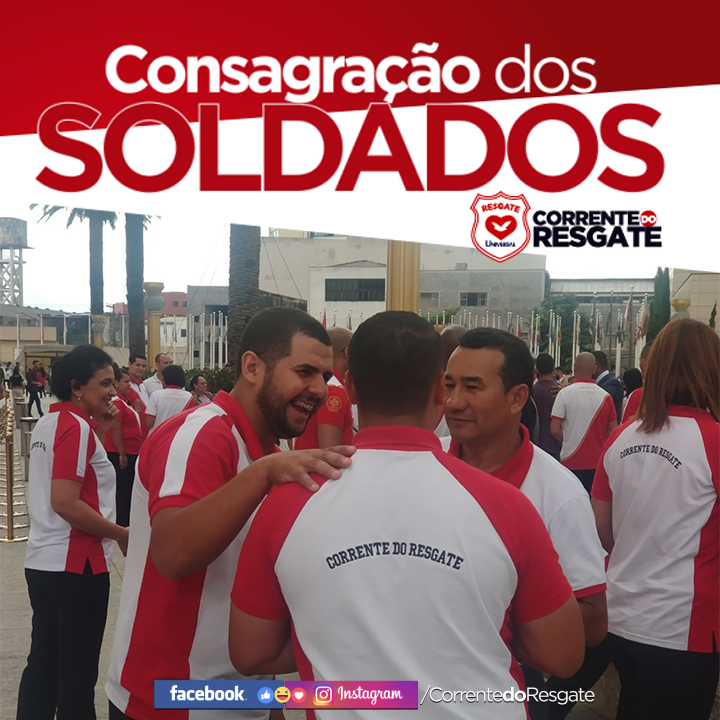 CorrenteResgate's tweet photo. #CORRENTEDORESGATE
Hoje em todo Brasil foi realizada a Consagração dos Soldados do Resgate.

Deus Abençoe a todos Soldados do Resgate. https://t.co/ix3CTMDl3a