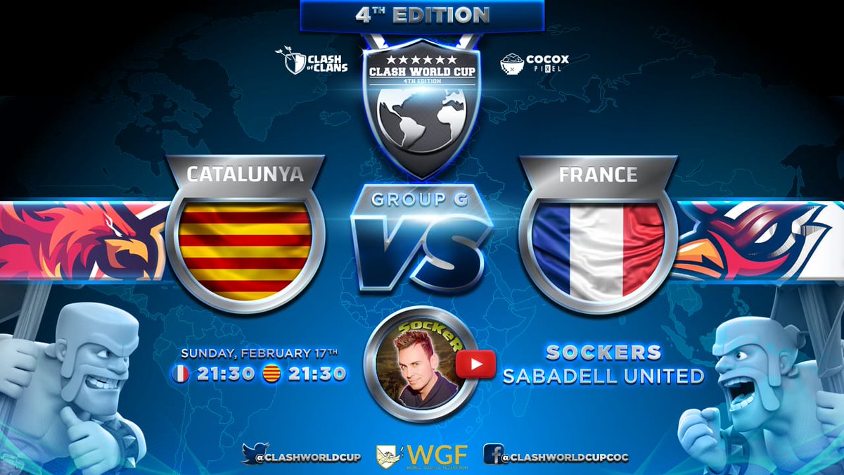 Ahora siii!!!!
🔴LIVE
➡️youtu.be/S5KQoLcW_v0

CWC 🔥
CATALUNYA 🆚 FRANCE

<a href="/CWCCATALUNYA/">Selecció Catalana de Clash of Clans</a> @CWCFR 
<a href="/ClashWorldCup/">Clash World Cup</a> 
<a href="/ClashofClansESC/">Clash of Clans ES</a> 
RT🔁