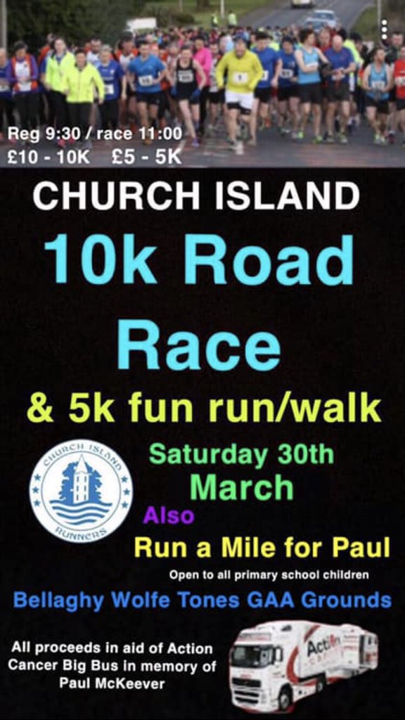 ChurchIslandRun's tweet photo. ⚡️⚡️ 6 weeks to go ⚡️⚡️ @BellaghyGAC https://t.co/y9I6PBEbyY