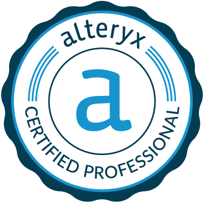 JWanhalinna's tweet photo. Well well, a new badge to start the year. I am now certifiably an Alteryx Professional! #Alteryx #ThrillofSolving #AlteryxAnalytics #AlteryxAddicts @alteryx https://t.co/HRqTr5zcc6
