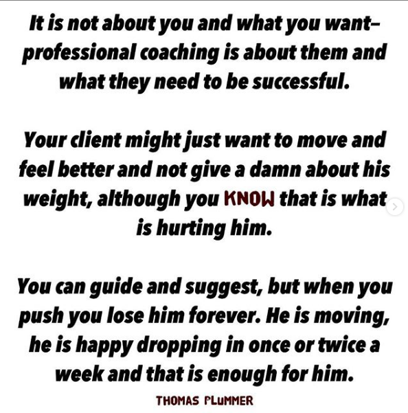 Perform_Better's tweet photo. "It is not about you and what you want--professional coaching is about them and what they need to be successful..."
Don't miss Thomas Plummer in Providence, RI Feb. 21-22nd for the 2019 NFBA Business Of Fitness!
Register here:
https://t.co/W1UQOF51Td
#coaching #thomasplummer https://t.co/2fkBDBd0gj