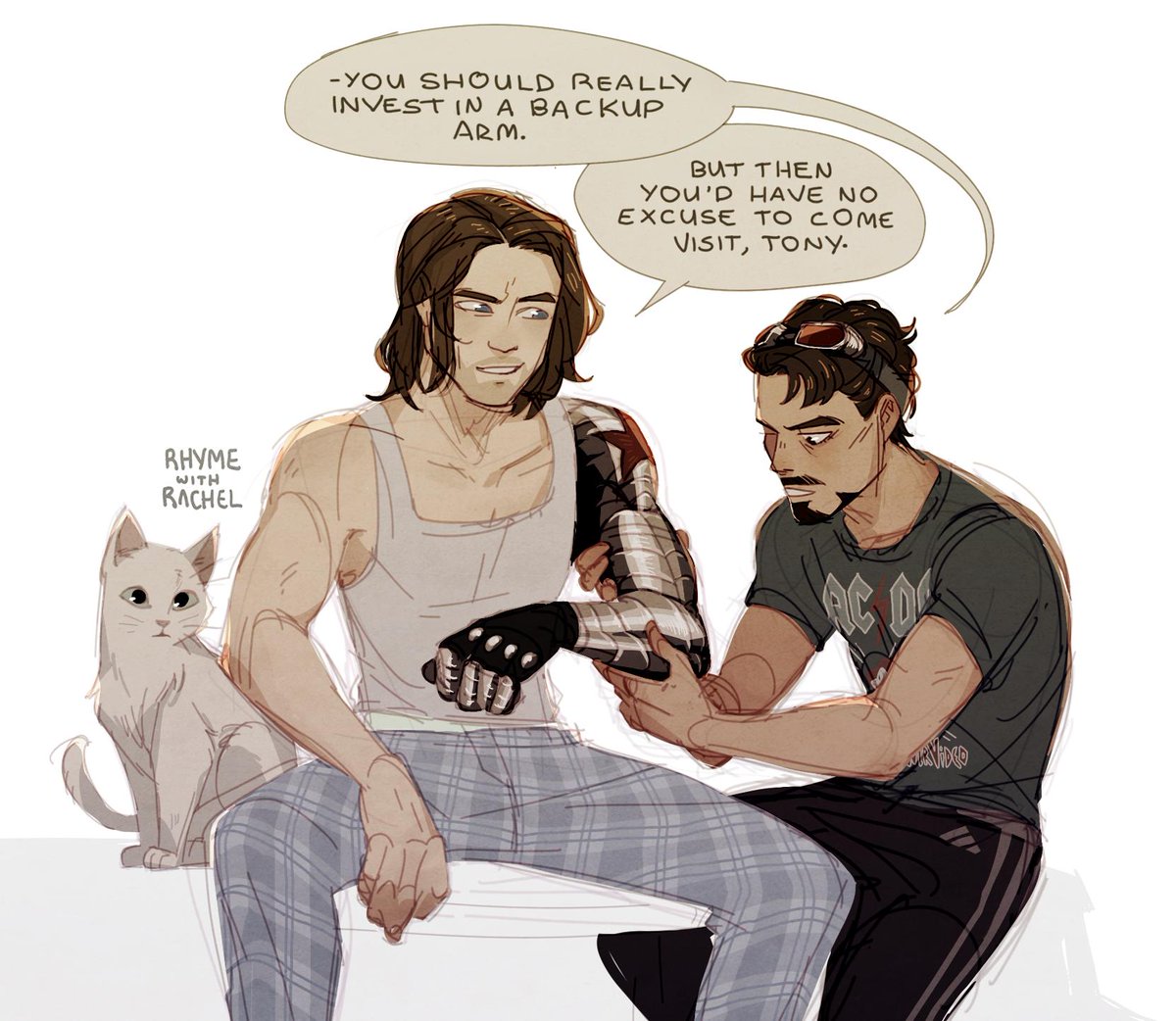 i just felt like drawing a very good panel #wintersoldier 