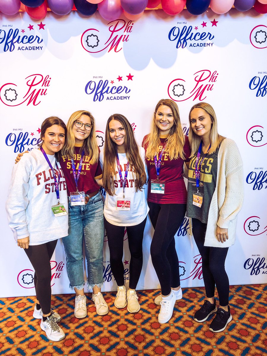 PHI MU (@phimu_fsu) on Twitter photo Thank you <a href="/PhiMuFraternity/">Phi Mu Fraternity</a> for a wonderful Phi Mu Officer Academy! Alpha Epsilon sisters had a blast and learned so much! 💞💛 Thank you <a href="/PhiMuFraternity/">Phi Mu Fraternity</a> for a wonderful Phi Mu Officer Academy! Alpha Epsilon sisters had a blast and learned so much! 💞💛