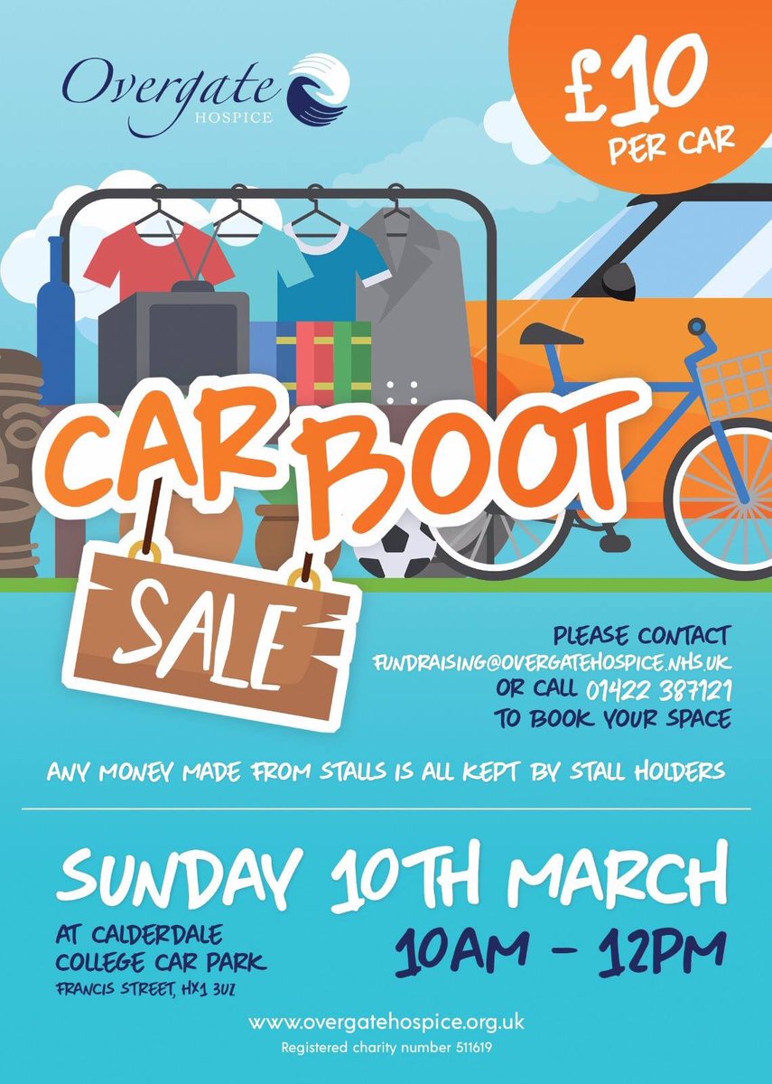 LauraGOvergate's tweet image. Book your slot today! #community @OvergateHospice