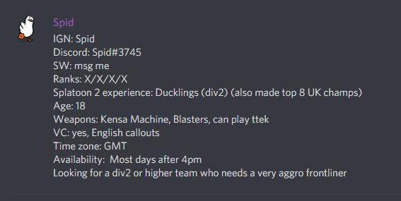 ItsSpid's tweet photo. That being said, I am looking to join a new team. RT's are very much appreciated https://t.co/daE04Ml5m3