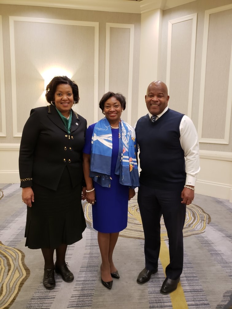 Congrats to Dr. Belinda Miles of <a href="/sunywcc1/">SUNY Westchester Community College</a> for her achievements in higher education! #CaucusWeekend2019
