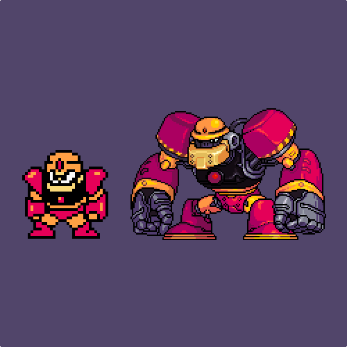 Omegachainoboy's tweet photo. Guts Man Ver02.
#pixelart #pixel  #art #capcom #megaman #videogames #gameart #retro #8bit 
#nintendo #rockman https://t.co/mLPsvOasYn