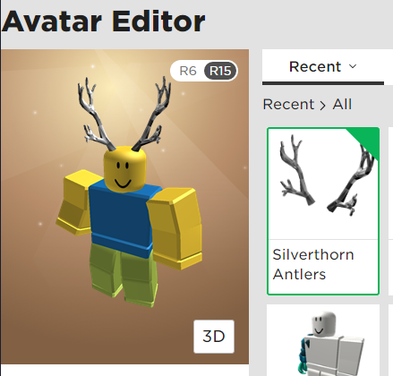 Roblox On Twitter These Antlers Will Be Deer To You Silverthorn