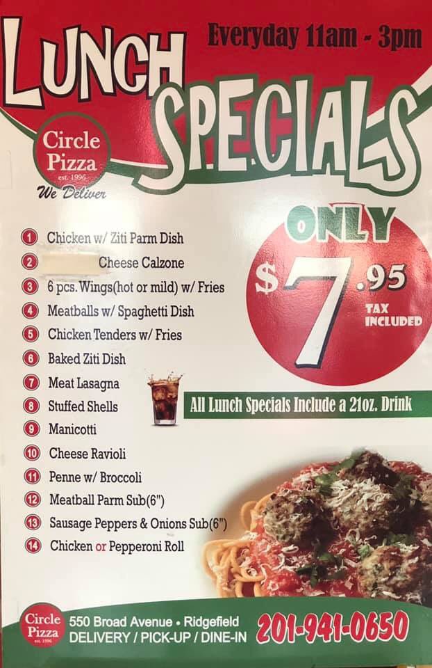 Circle Pizza of Ridgefield NJ (circle_nj) Twitter