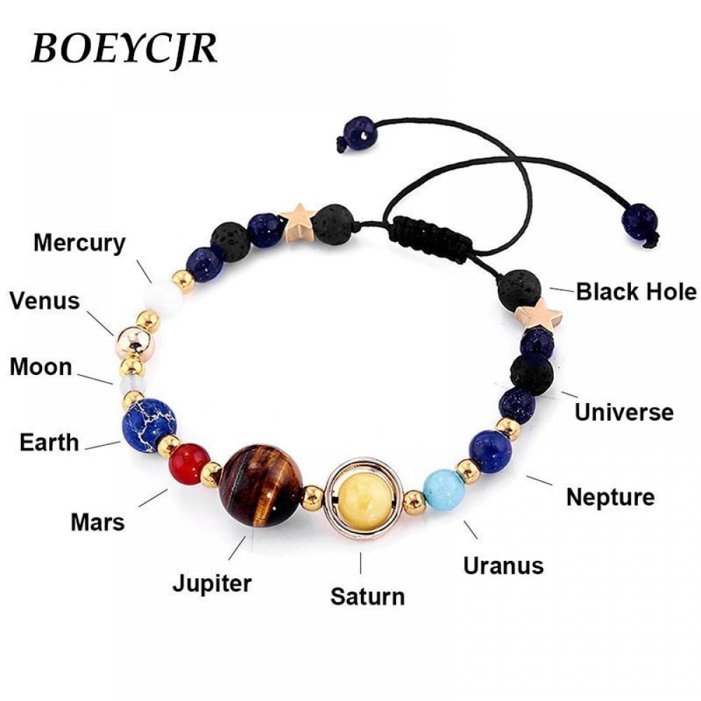 #hashtag3 UniNatural Solar System Energy Bracelet For Women or Men