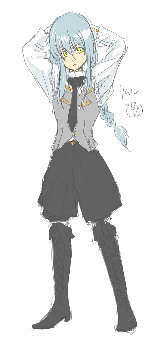 灯 ゴスロリ少年描きたかったのですが 普通に貴族少年だな T Co Opxbhr6yqz Twitter