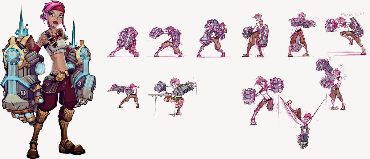 The Art Of League of Legends, Vi's Concept Art!

24 Hours Left to get one of the last 5 Seats for IAMC19 Industry Talks and meet some of the best studios as Riot Games : https://t.co/rhGIc2JQPu 