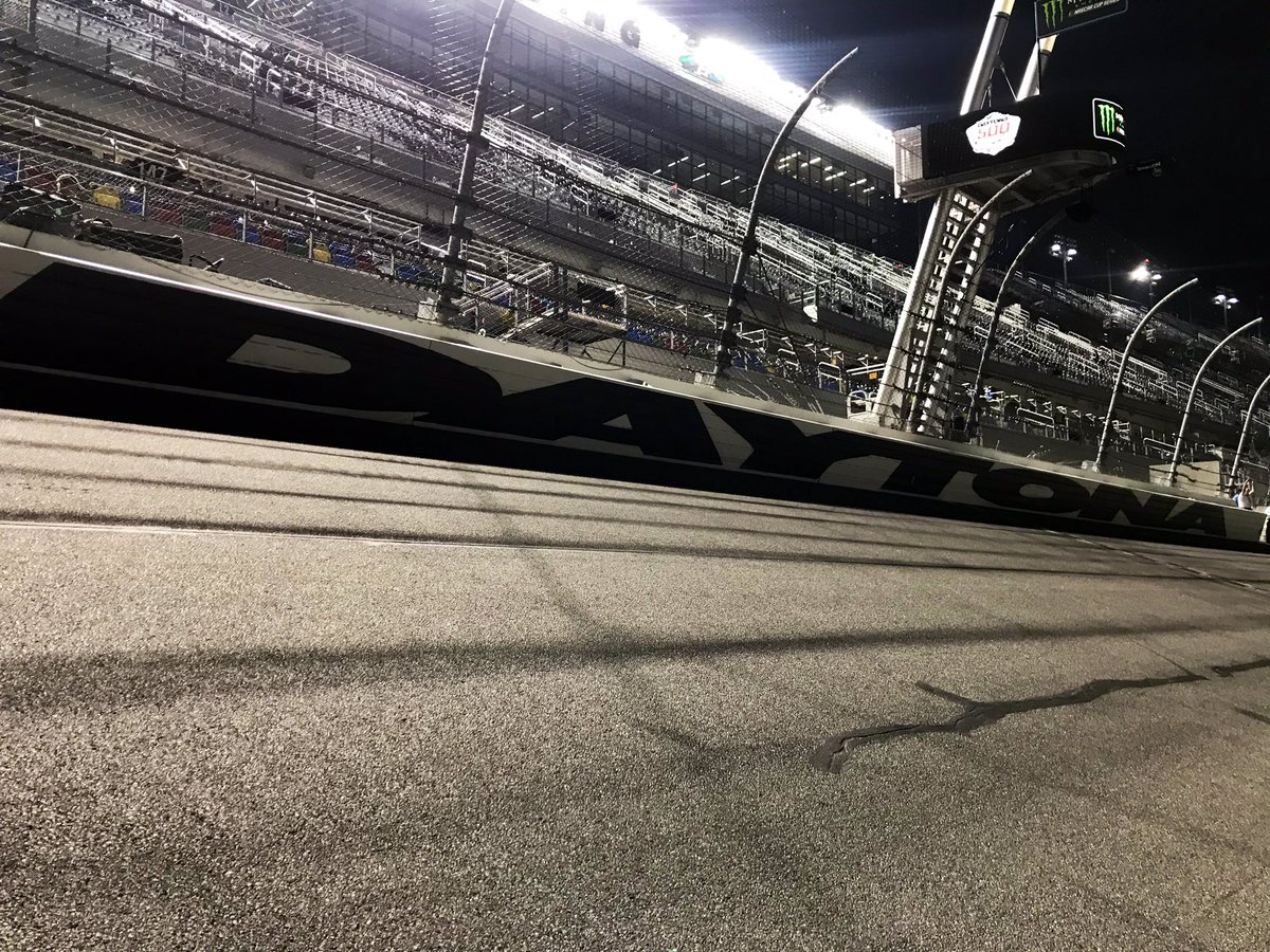 DAYTONA's tweet photo. We’ll see @NASCAR racing back here in July! 🏁 https://t.co/0ijP2yZCvi
