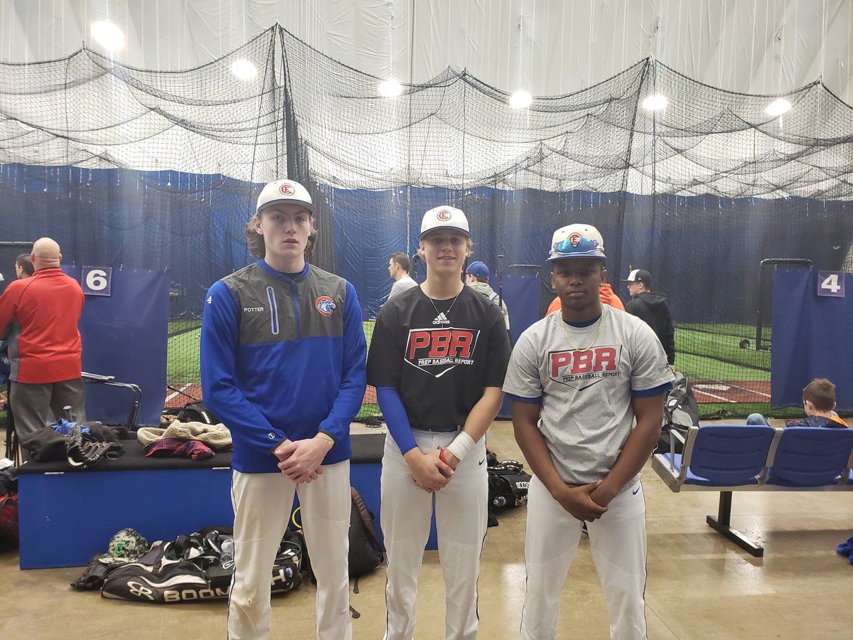 2021 Prospects <a href="/LukePotter04/">Luke Potter</a> <a href="/ColmanCamden/">Camden Colman</a> &amp; <a href="/justice_ross01/">Justice Ross</a> putting in work @BoJBaseball PBR showcase event.<a href="/hdvBaseball/">Wildcats Baseball</a> @HBBaseball18