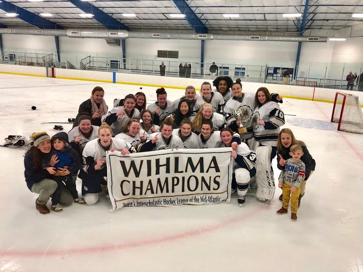 2019 WIHLMA CHAMPS!! Shoutout to freshman Jaidan Fahrney for scoring the GWG against Hill!! (1-0)