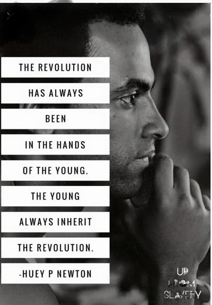 Happy Birthday to Black Panther s Party co-founder Huey P. Newton! Rest in Power brotha.    