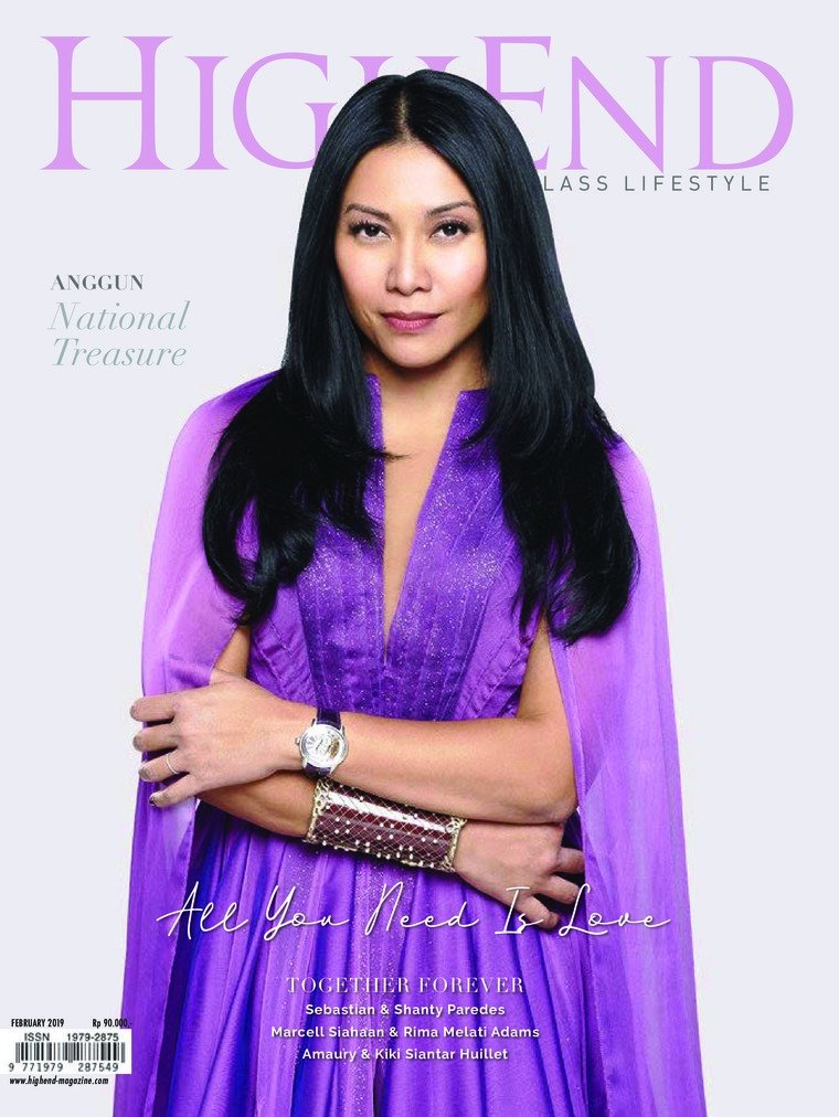 #HighEnd <a href="/highendofficial/">high-end</a> February 2019 featuring #Anggun <a href="/Anggun_Cipta/">Anggun Official</a> on the cover