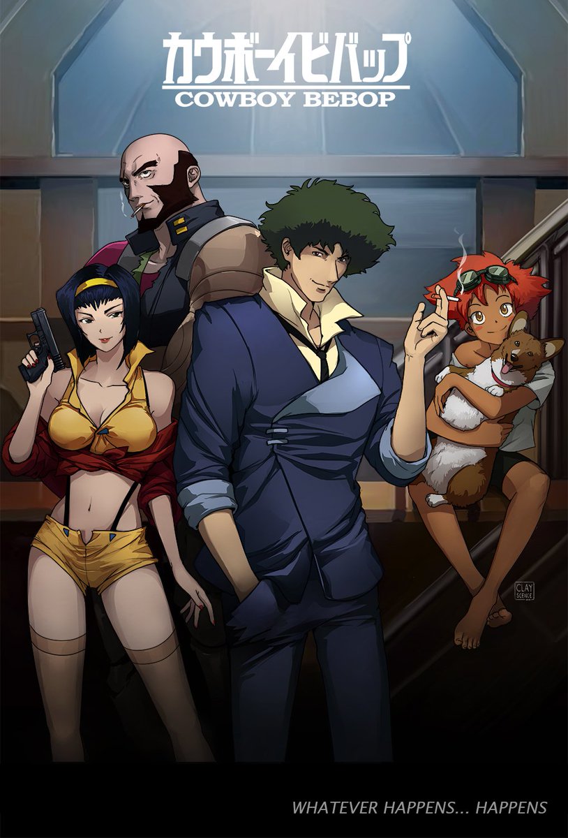 Vanette Kosman Cowboy Bebbop Commission From September 18 Cowboy Bebop Anime Fanart Spike Faye