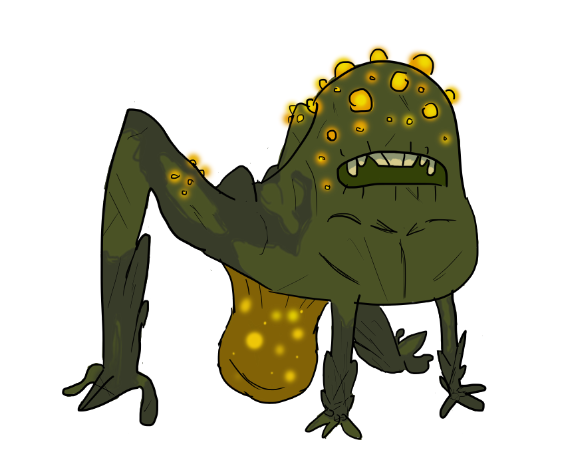 MrNomel's tweet photo. A bloaty alien with no eyes just blisters
#Alien #bloat #froglike #noeyes https://t.co/bNDk8eb0I6