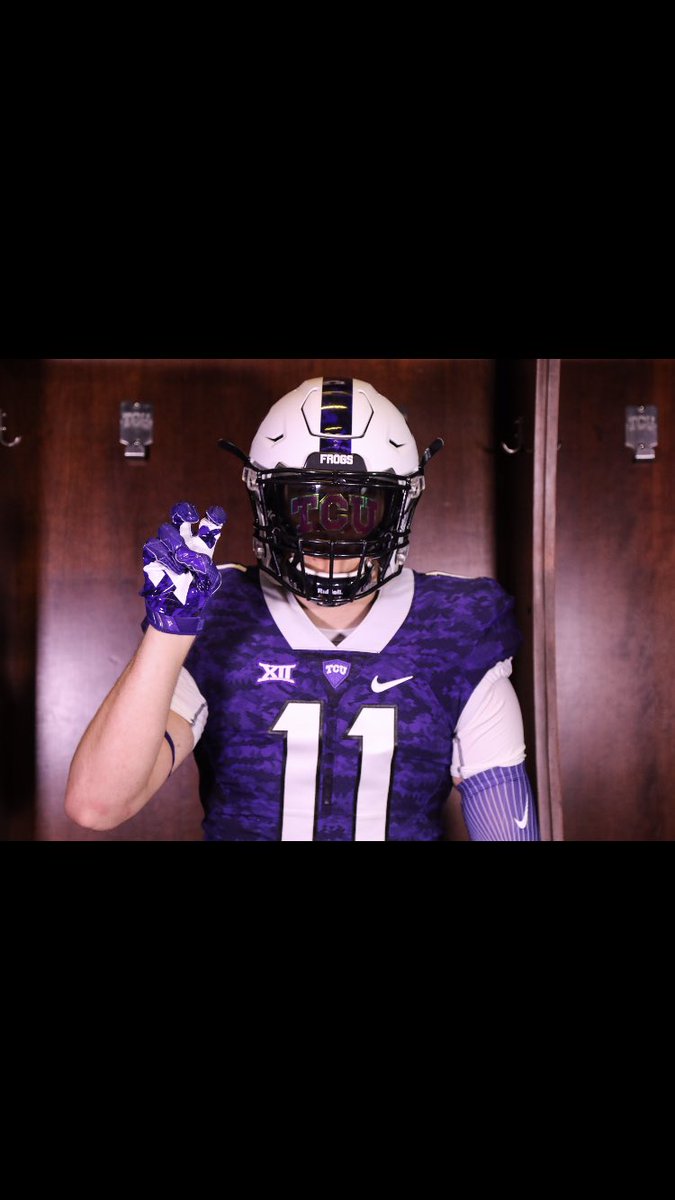blakesmith_11's tweet photo. After an amazing visit and a great conversation with @TCUCoachP, I am BLESSED to say I have received an offer from Texas Christian University (TCU)🐸💜 #GoFrogs https://t.co/p2gOTqB9vX