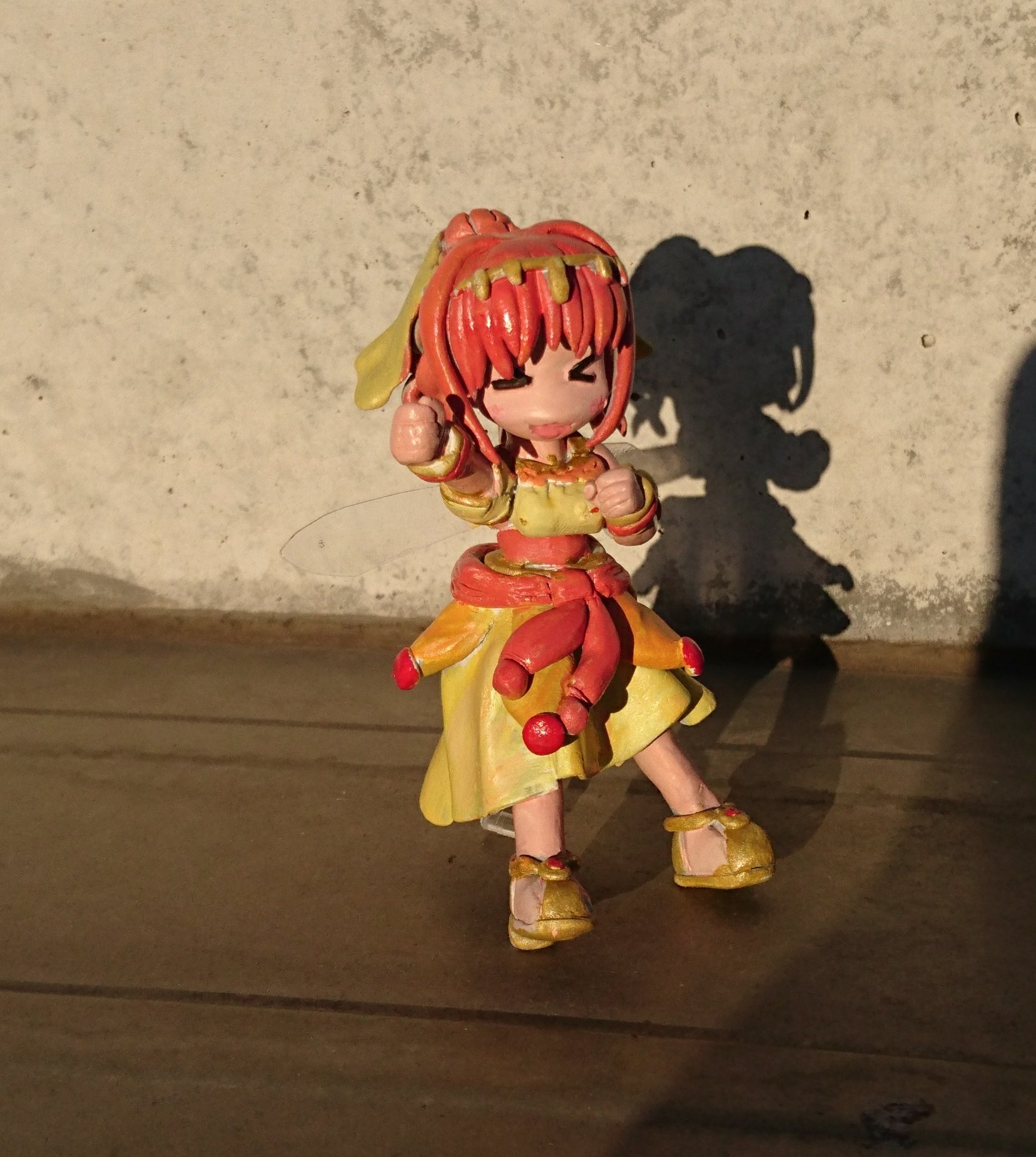 Atsh こはぜ屋人形部 おはようございます ゞ 昨日の茜ちゃん 基本塗装しました となれば当然この三人で ポジティブを貴方に届けます 今日も宜しくお願いいたします ゞ 日野茜 本多未央 高森藍子 T Co Pyh1ibf6dc Twitter