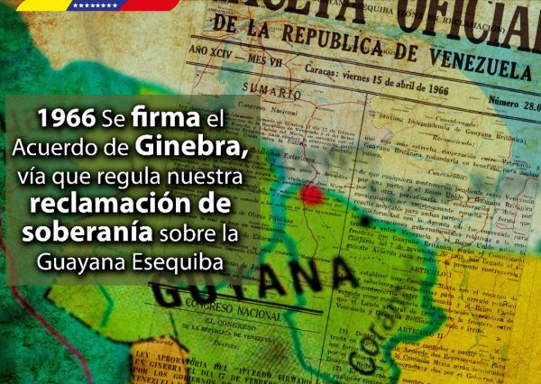 ClapNegra's tweet photo. Hoy 17 de febrero recordamos 53 años del acuerdo de Ginebra sobre la guyana esequiba donde se firmo que el territoria pertenece historiamente a venezuela.
#SoyComunicadorClapLara https://t.co/LrQ3EATQTi