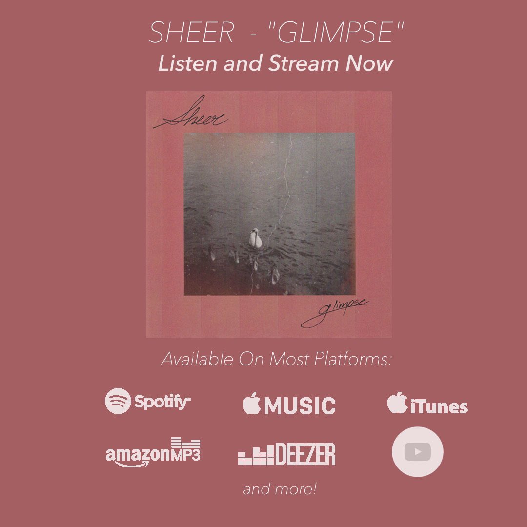 Glimpse is now streaming on all major platforms!  Thank you everyone for all the support 💕