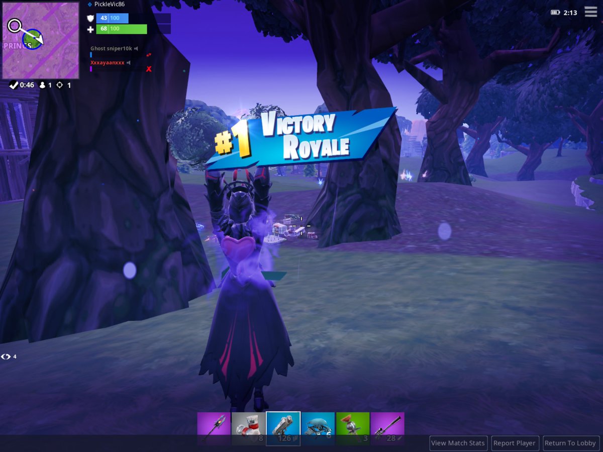 I think I have a new favorite skin. #FortniteSeason7 #icequeen #VictoryRoyale
