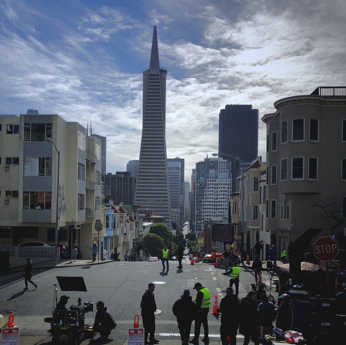 scott_a_moore's tweet photo. Wrapped shooting last night! I’m going to miss this city. And the crew was phenomenal, such a nice group! https://t.co/BLnGjPQXmL