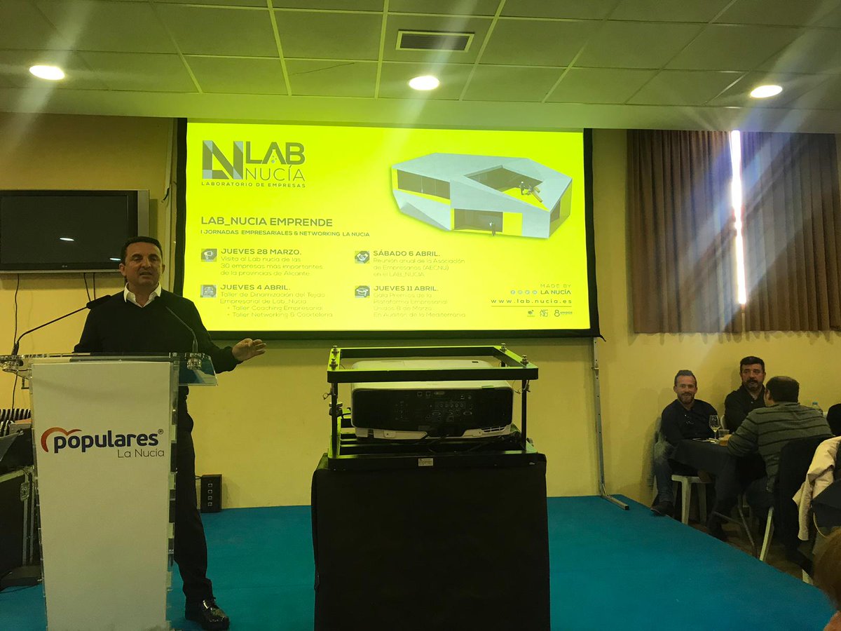 💗Me encanta este Proyecto!! ya falta poco para que podamos disfrutar principalmente los Nucieros de este Gran Laboratio de empresas.
#Lab_Nucia
El Lab_Nucía pretende ser un “Vivero de Empresas” abierto para la creación y formación de emprendedores.
#LaNuciaCiudadDelDeporte