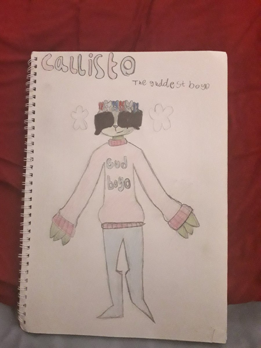 BoiBeetle's tweet photo. The guddest boy Callisto. 
Art by me 
Oc by the actually good artist @FidNip_theFrog https://t.co/XQvdRAjQBF