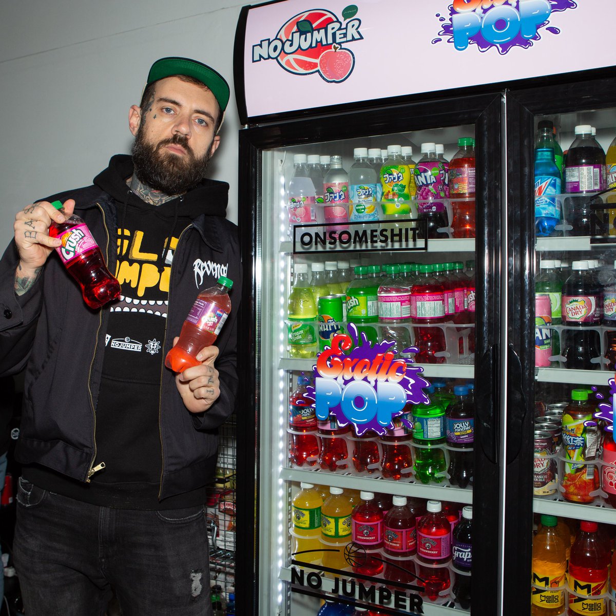 adam22's tweet photo. exotic sodas on deck, pull up 7669 Melrose https://t.co/kdxHp2X8ho