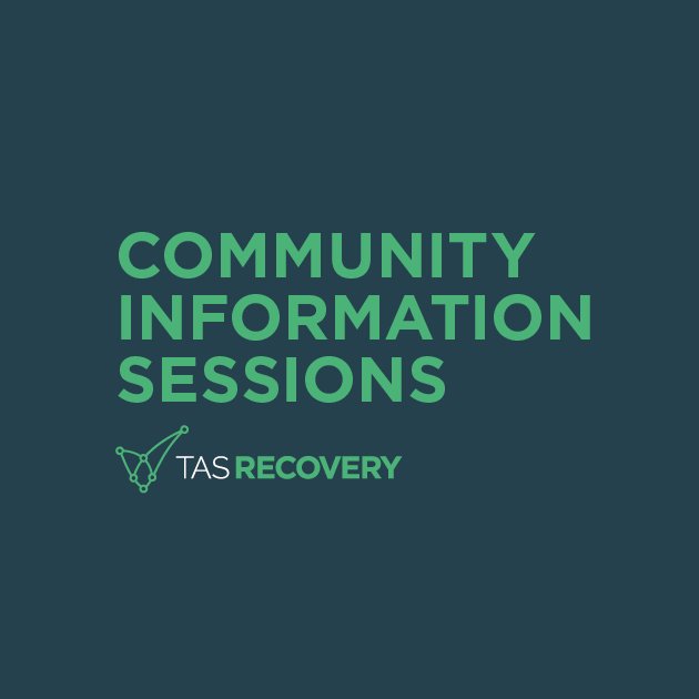If you’ve got bushfire-related recovery questions, come
along for a chat with the experts at one of our community
information sessions in the Central Highlands and Huon Valley.