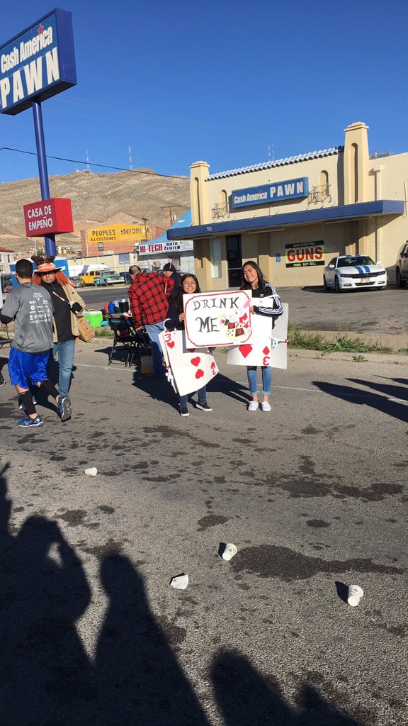 mechsnths's tweet photo. It was freezing cold but our members never fail to support the community! Members had a great time cheering the runners with the Center Against Sexual and Family Violence at today’s El Paso Marathon! https://t.co/5R4ELrQyI7