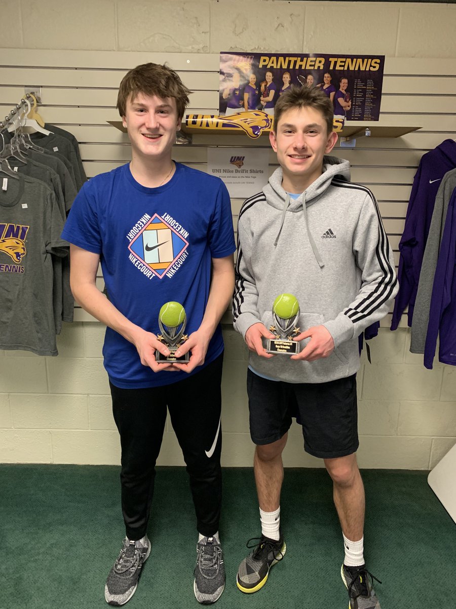 OPRC_KCUT's tweet photo. Blake Eason and partner Hayden Brauer take home 1st place trophies this weekend at the B18 Futures in Waterloo, Iowa! #op_kcut #kcutcompete #adidastennis #oprc_kcut #trophysmiles #crushingit https://t.co/rKhWu7A15A