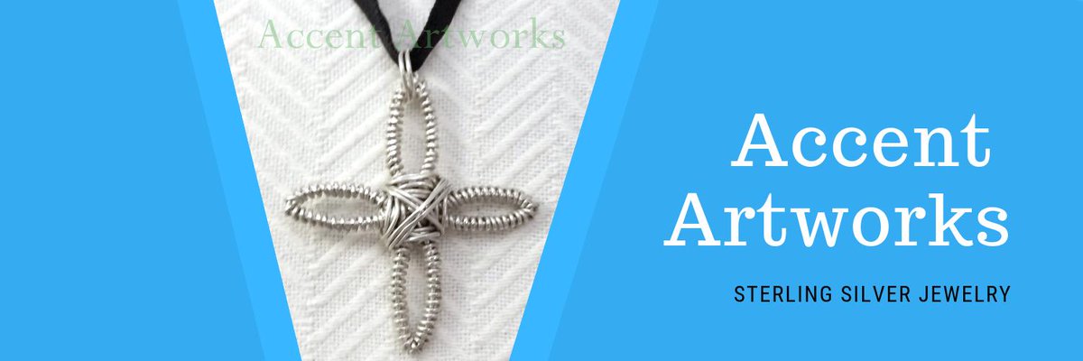 New banner! Love this sterling silver  4 petal flower on silk? You can buy it @ squareup.com/store/accent-a…