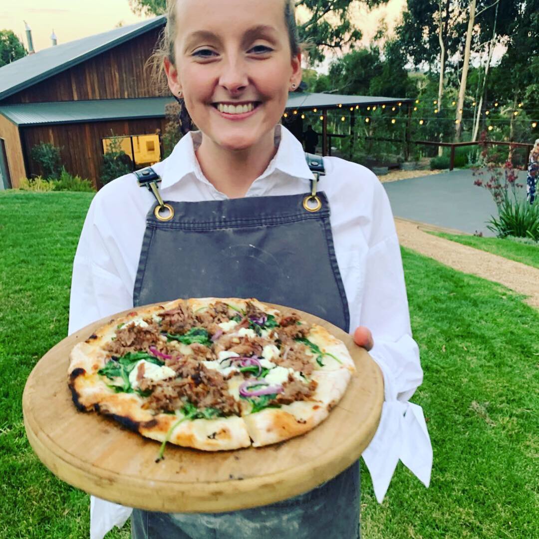 ForgeMenu's tweet image. Woodfired pizzas made with 😍 at your special event 🍕🍕