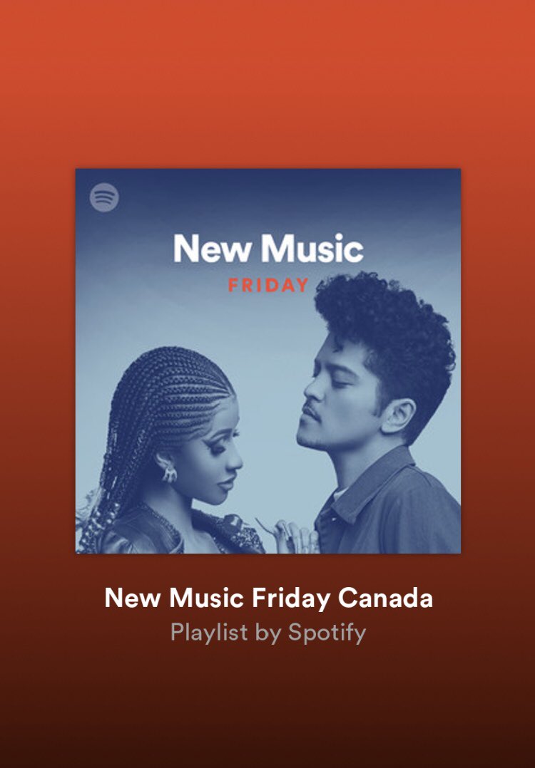 Red Light made it on #NewMusicFridayCanada 😱 thank u <a href="/SpotifyCanada/">Spotify Canada</a> for the love ❤️