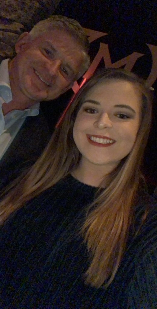 Dwordy's tweet photo. A busy weekend with @lauragworkman Senior Night Friday, Daughter Date Saturday and Shot Put Camp today! Fun weekend!  #wearebothtired https://t.co/ujQGgxEaqq