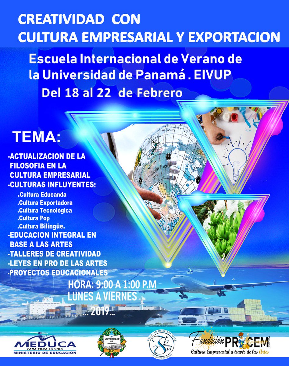 FProcem's tweet image. A un día del seminario @UNIVERSIDAD_PMA @BellasArtes_UP Cultura Empresarial y Exportación.