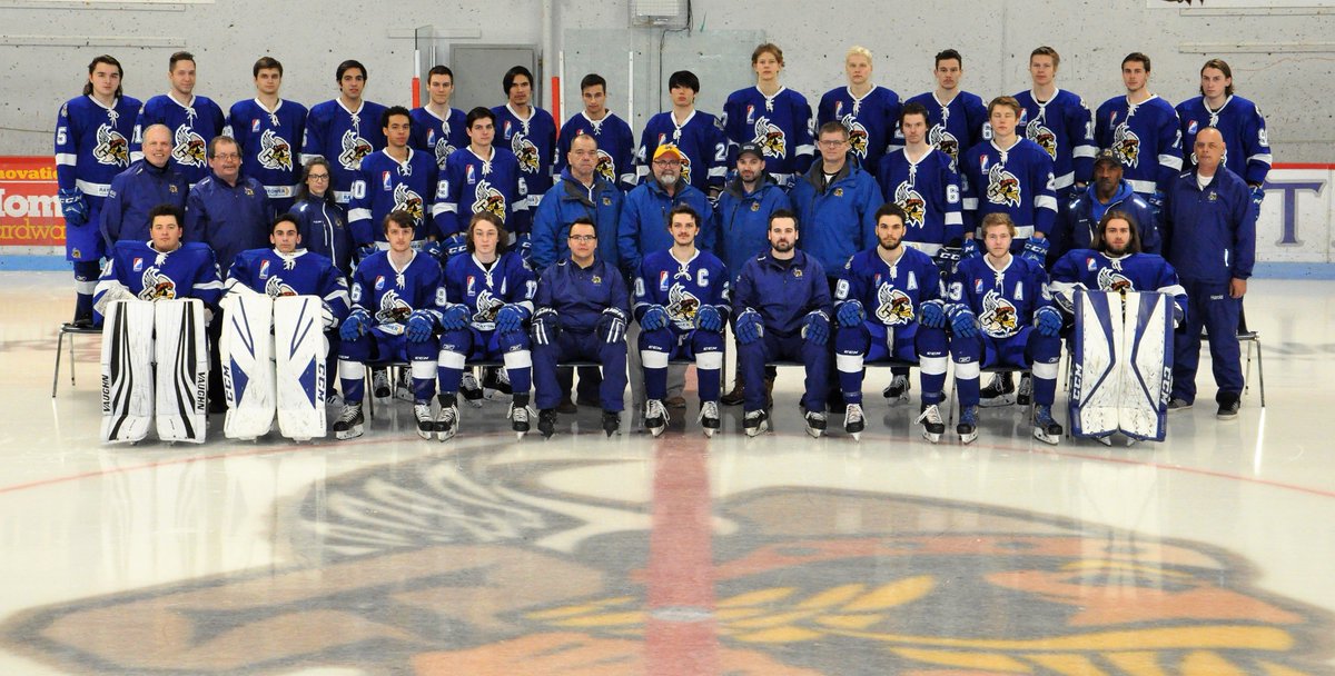 Titanshockey's tweet photo. 2018-19 Temiscaming Titans team photo https://t.co/0VLm1zs7mi