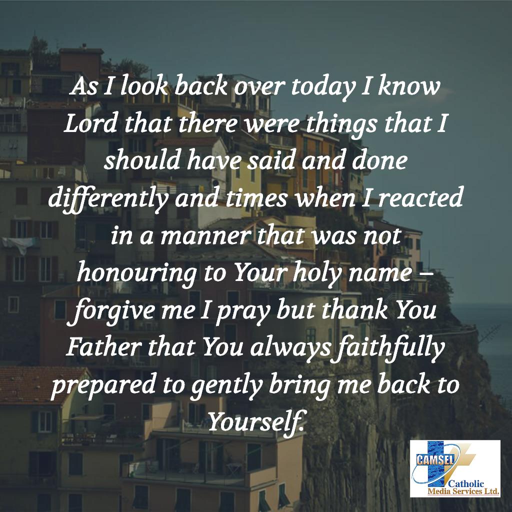 CatholicTT's tweet photo. Forgive us Lord #amen #eveningprayer #prayer #catholic #catholictt #camsel #rcpos https://t.co/WUvKVBBkJK
