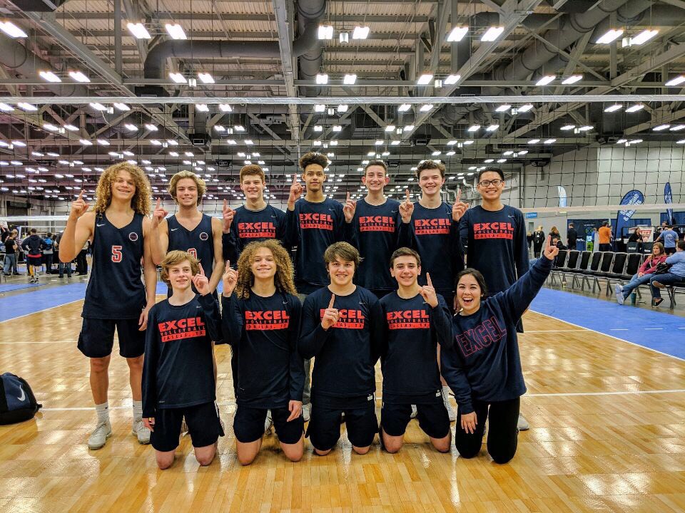 llong5352's tweet photo. Great weekend in Austin with these boys!! EXCEL 17 National...Undefeated 6-0 🥇 #boysvolleyball #growthegame https://t.co/nWSESHnnzM