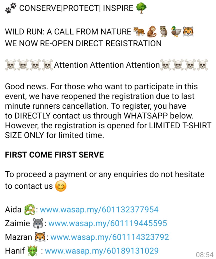 wildrunutm's tweet image. Good newss!!!