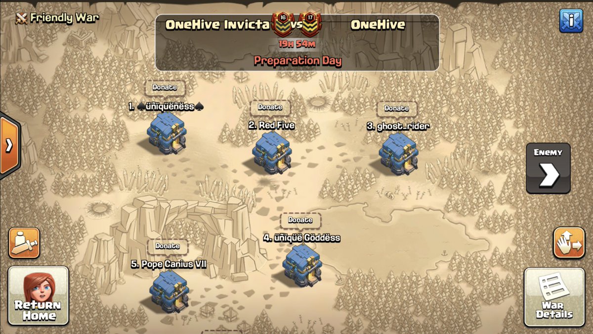 Get some hype on this AW! Tune in later to see who has the strongest sting!! Good luck <a href="/OneHiveCoC/">OneHive</a> 
Ƒʉͫcͧкͭιͪηͣ W🐝🐝🐝🐝🐝🐝🐝🐝