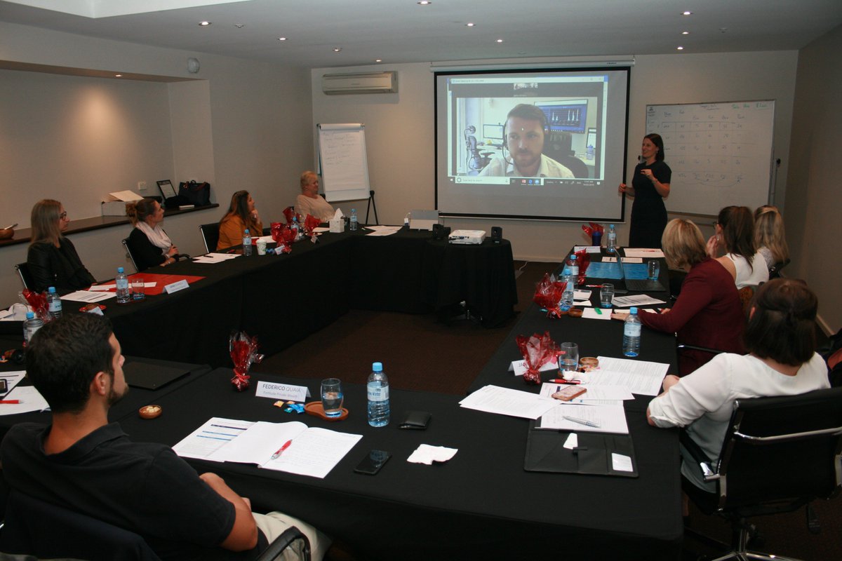 PracProtect's tweet image. Here&apos;s Jack Kay on the big screen sharing some of his knowledge at  @SlipstreamCoach Factory management workshop last week. Thanks @SharonsNetwork for having us, we&apos;re looking forward to Brisbane next month! #CloudBestPractice #FactoryManagement