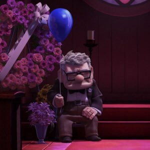 i liked the scene of Up when it shows Ellie tying Carl’s ties so i looked up pics of his ties to save to my phone, and i just realized he wore a lot of ties but then at her funeral he wore a bow tie bc he probably didn’t know how to tie a tie since she tied it for him everyday 😭