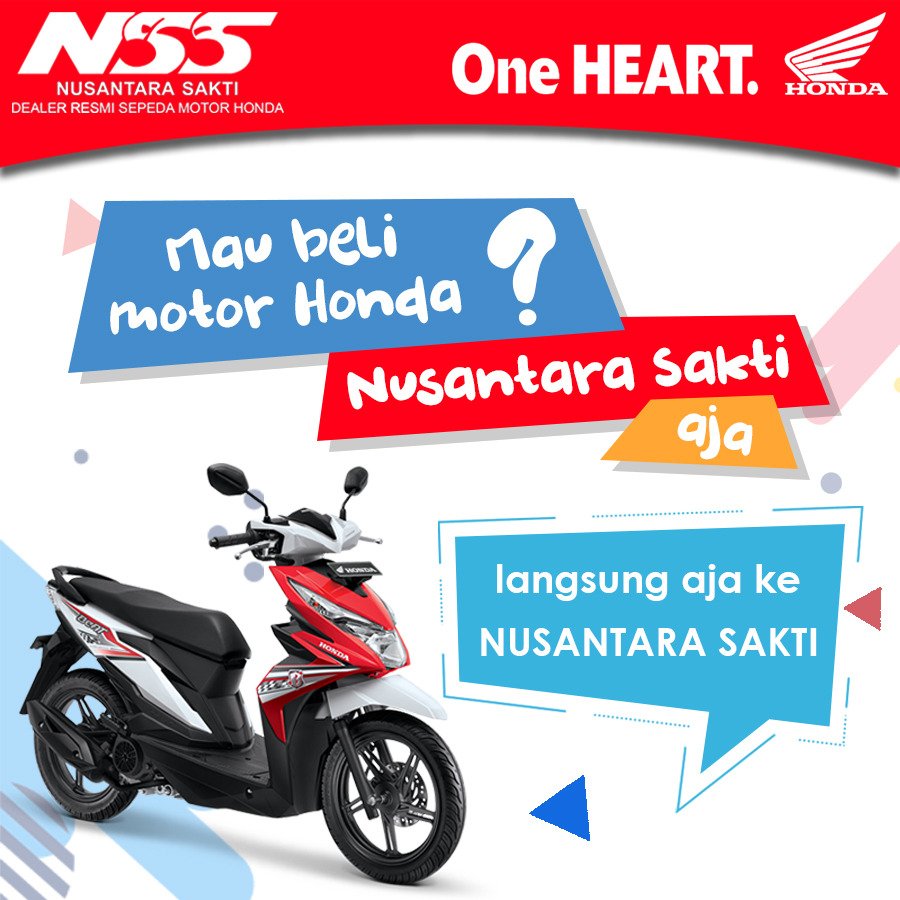 nsaktigroup's tweet photo. Mau beli sepeda motor Honda terbaru, Brosis?
Yuk ke Nusantara Sakti, dealer resmi sepeda motor Honda.

Kalau Brosis tidak sempat datang langsung ke dealer Nusantara Sakti, bisa kok untuk tanya harga, ketersedian, promo, dan pemesanan melalui nomor :
0811 276 6966 https://t.co/k0MjmAylmN
