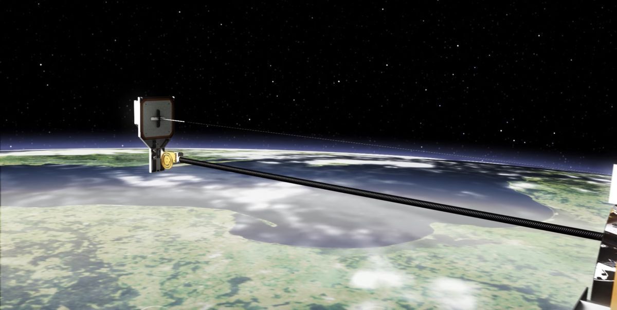 Спутник-уборщик поймал макет космического мусора с помощью гарпуна buff.ly/2GLYWNj #edboom #космонавтика #спутник_уборщик #гарпун #видео #nplus1